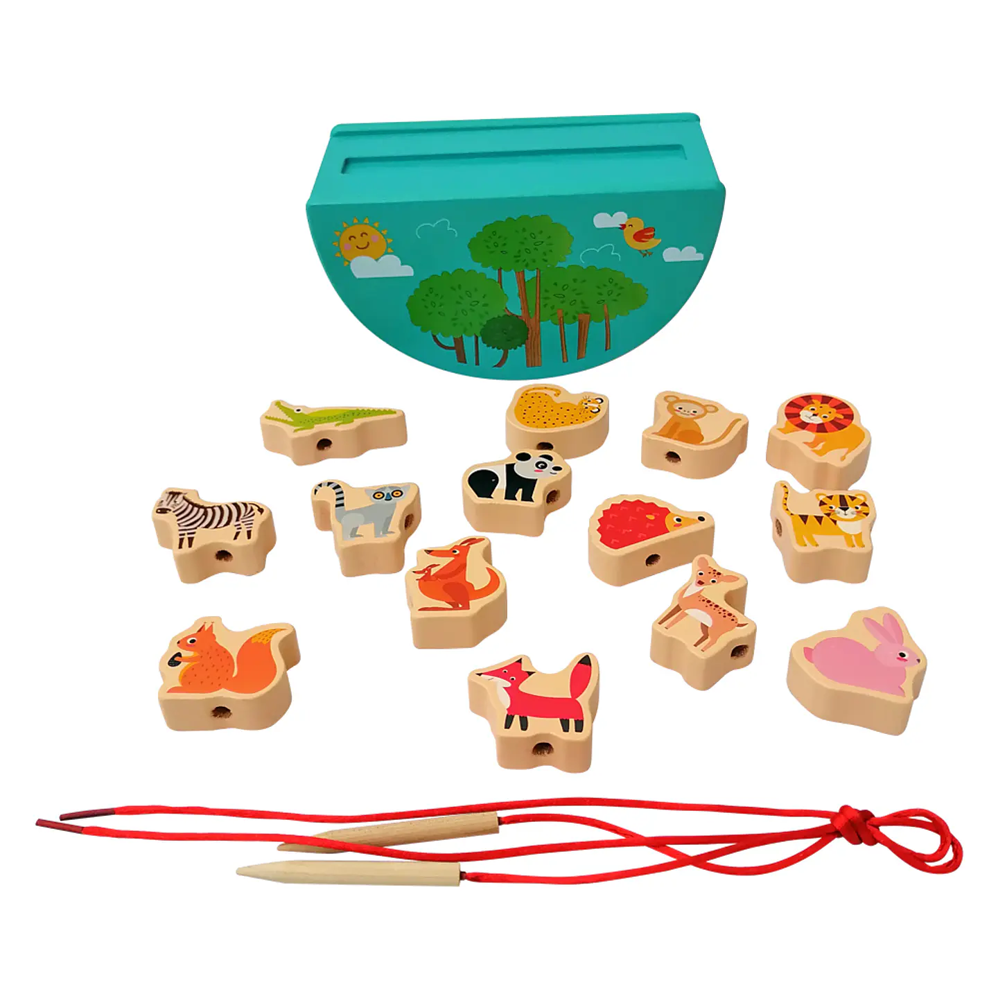 Equilibrio Montessori Animales 1