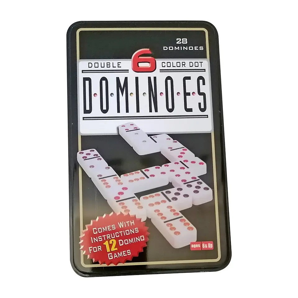 Dominó en Caja de Metal 1