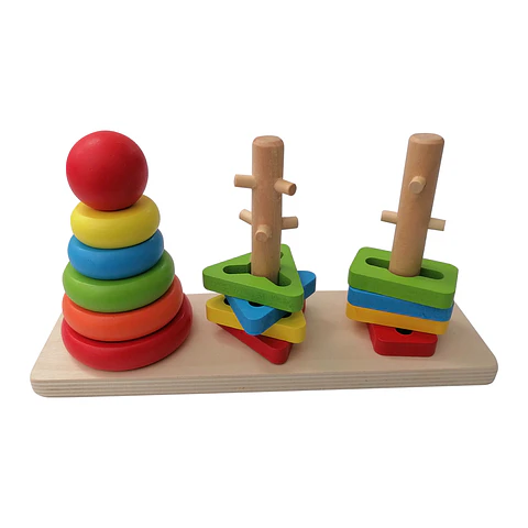 Juego de Encaje Madera con Dificultad