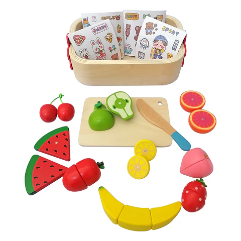 Set Canasto Corta Frutas