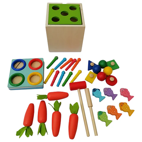 Caja Zanahoria Montessori