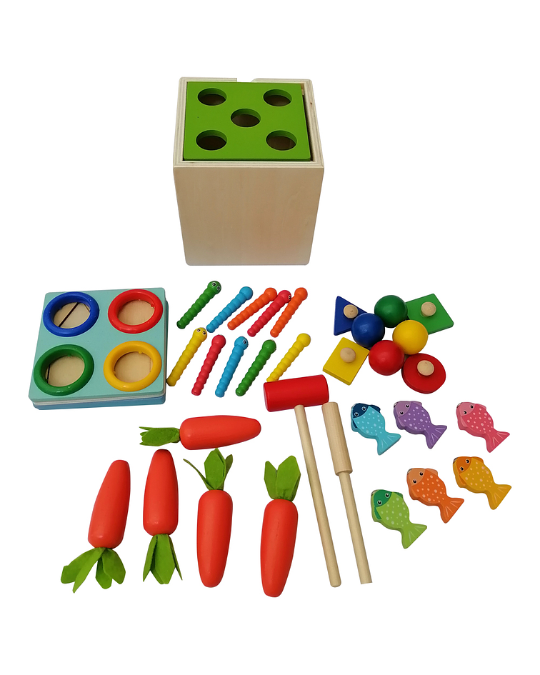 Caja Zanahoria Montessori