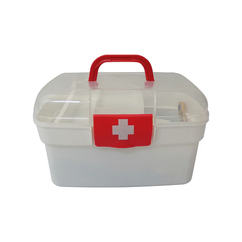 Botiquín Médico en Caja Plástica