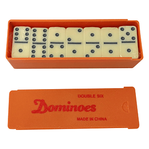 Dominó en Caja Plástica