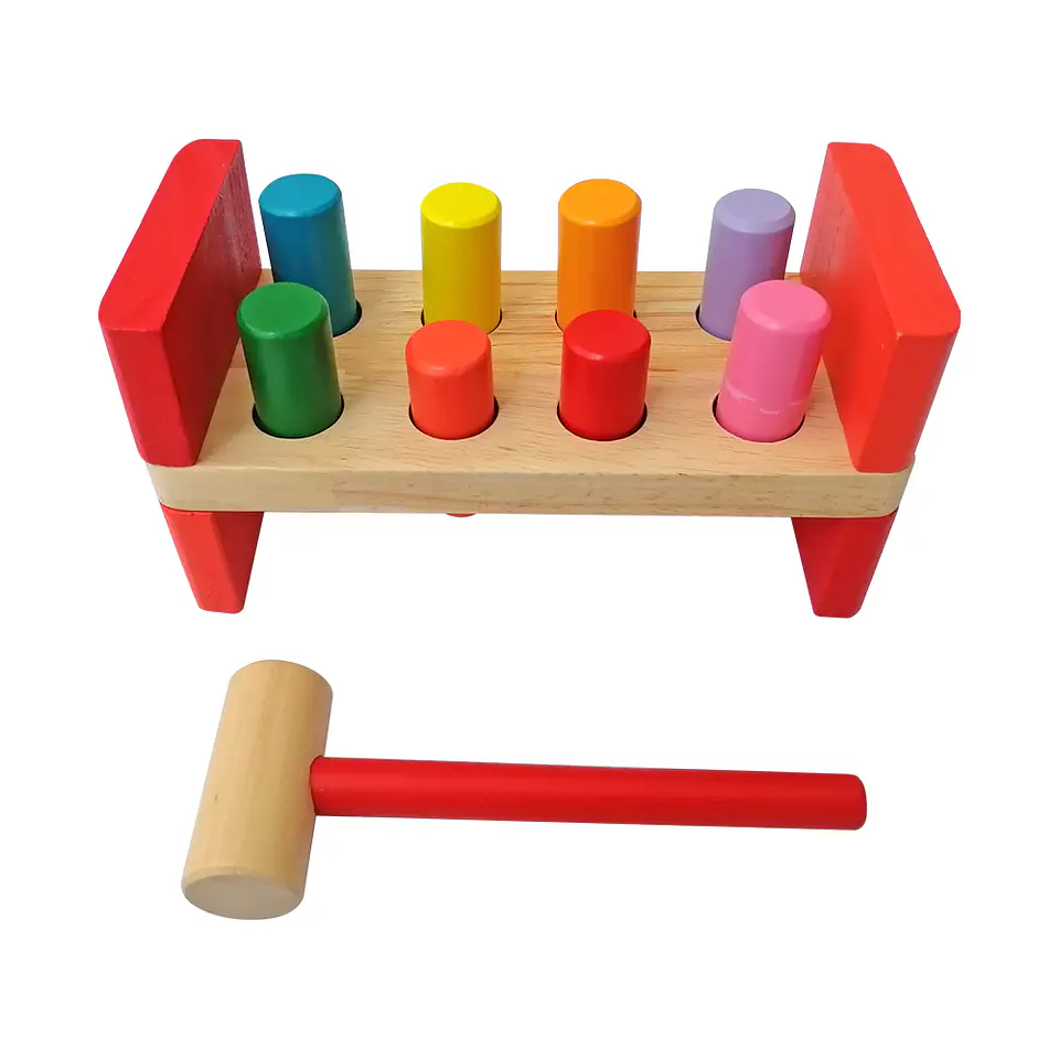 Juego de Madera Golpeando Banco 1