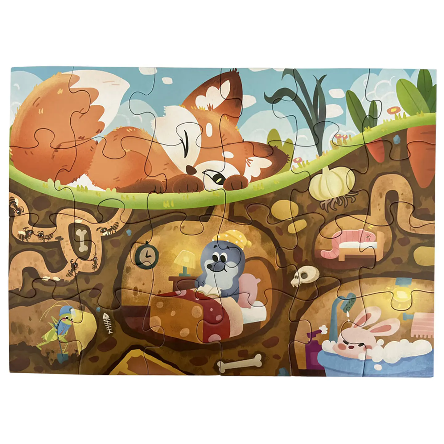 Puzzle - Fox Secret 24pcs 2