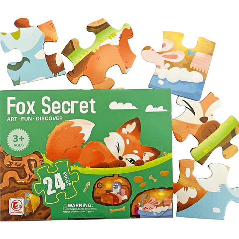 Puzzle - Fox Secret 24pcs