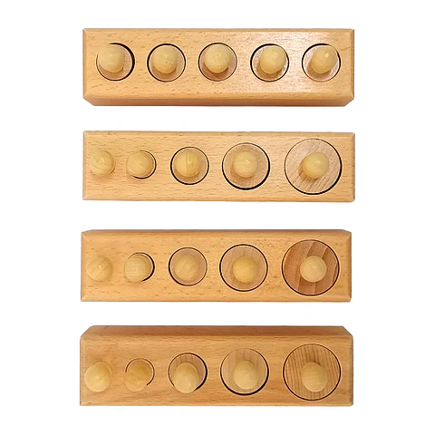 Cilindro de Encaje Madera