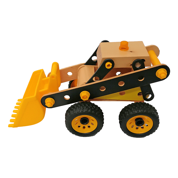 Máquina Bulldozer de Madera