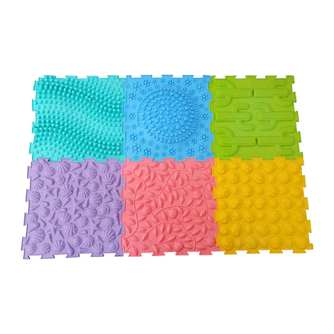 Alfombra Sensorial Conectable – Set de 6 Piezas 30x30 cm