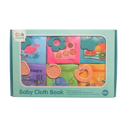Set de 6 Libros Sensoriales Bebé