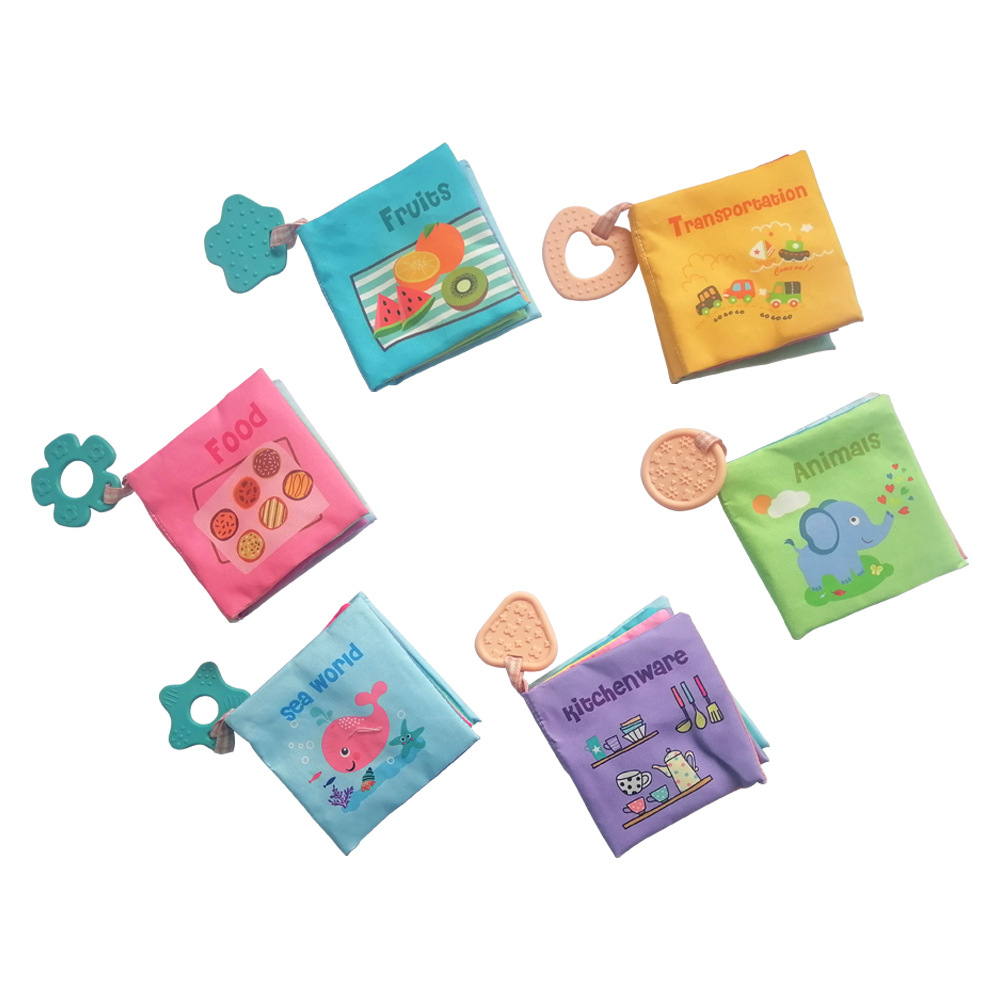 Set de 6 Libros Sensoriales Bebé
