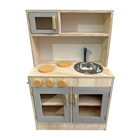 Mueble Cocina con Lavaplatos, Cocina y Microondas