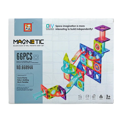 Bloques de Construcción Acrílico 66 Pcs