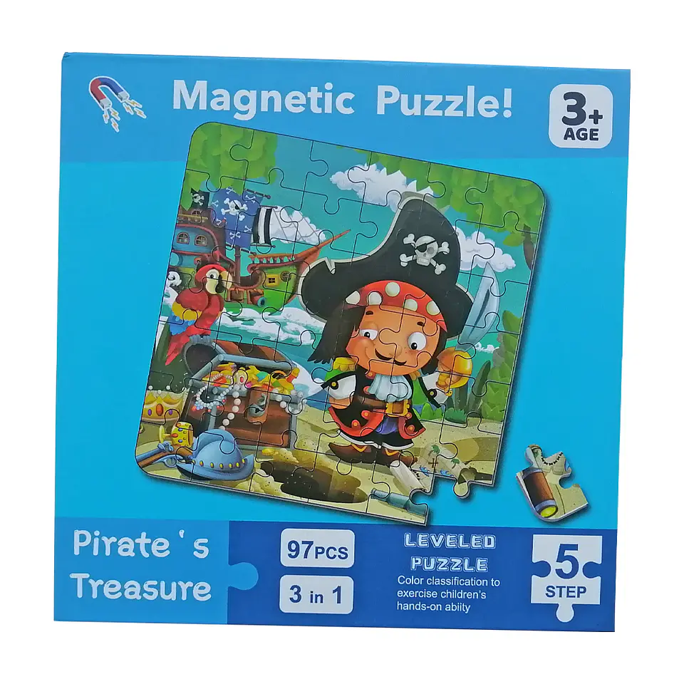 Set de Puzzles Magnéticos 25,30,42 Pcs 3