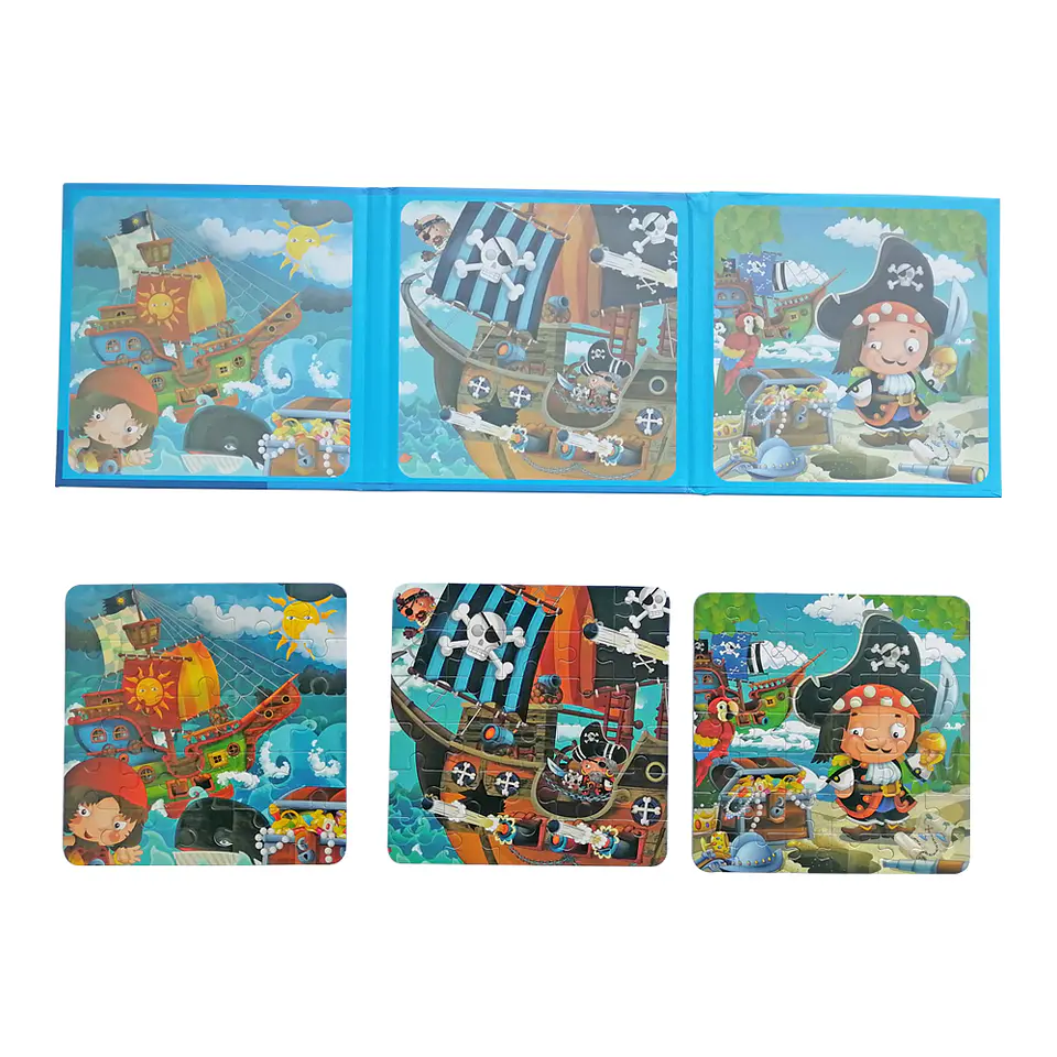 Set de Puzzles Magnéticos 25,30,42 Pcs 1