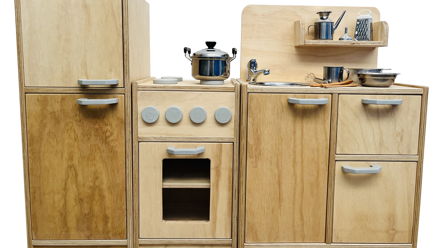 Cocina de Madera Montessori 1