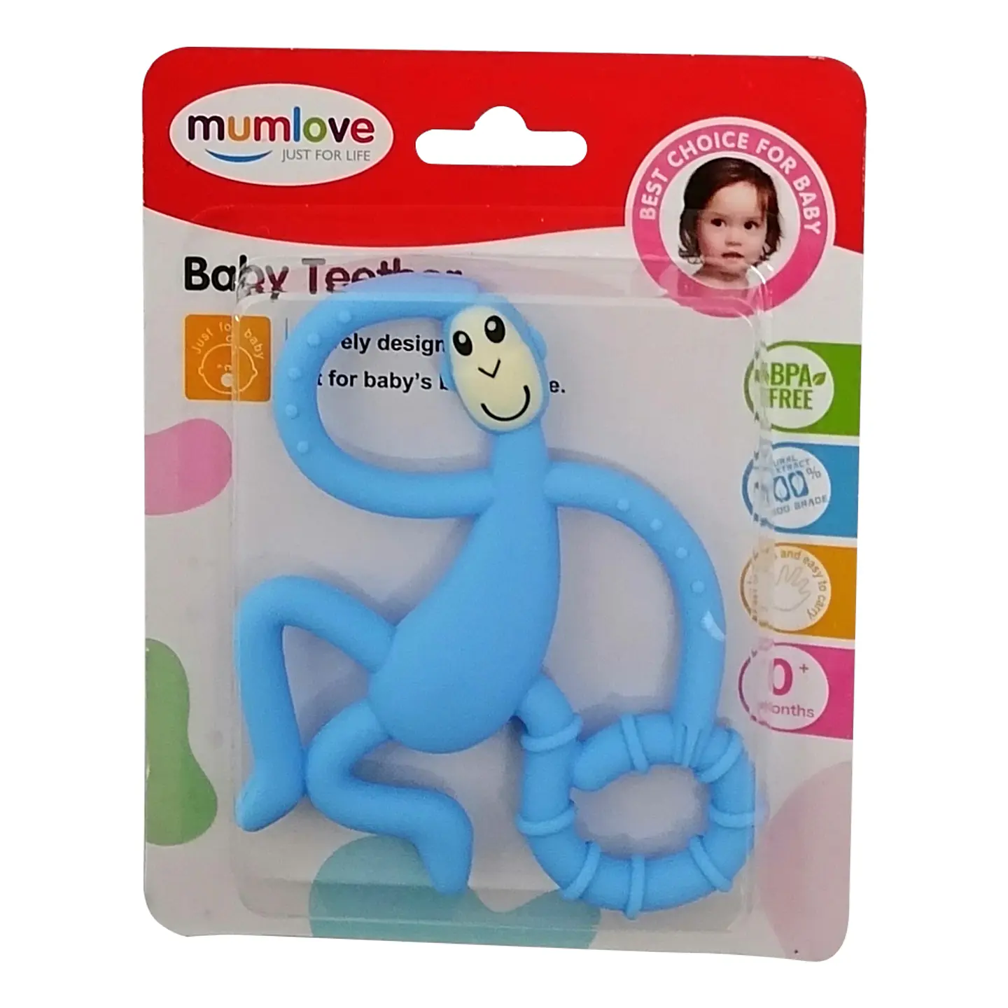 Mordedor Bebé Mono 1