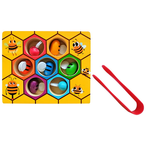Juego de Abejas de Colores