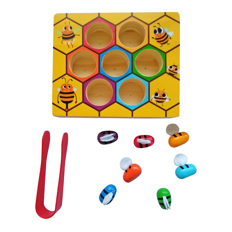 Juego de Abejas de Colores 2