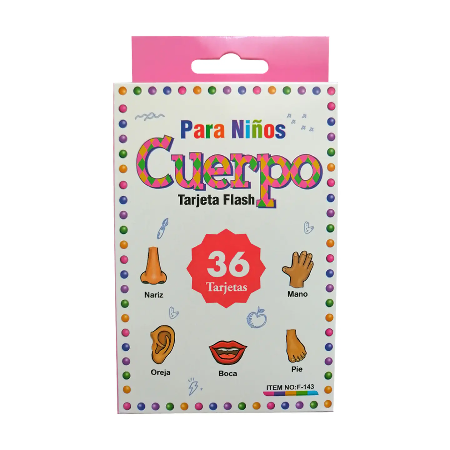 Tarjetas Flash Card Cuerpo Humano 1