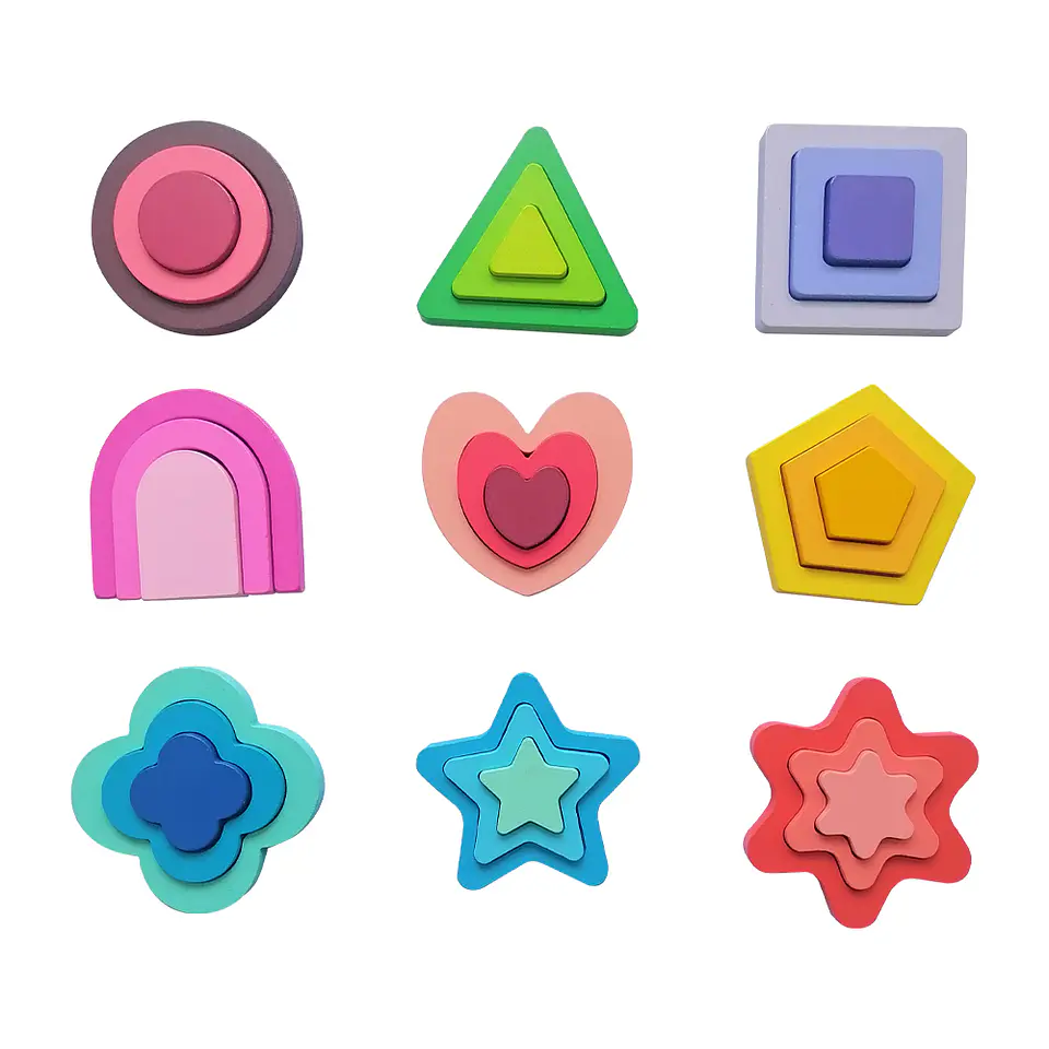 Encaje de Figuras y Formas Montessori 3