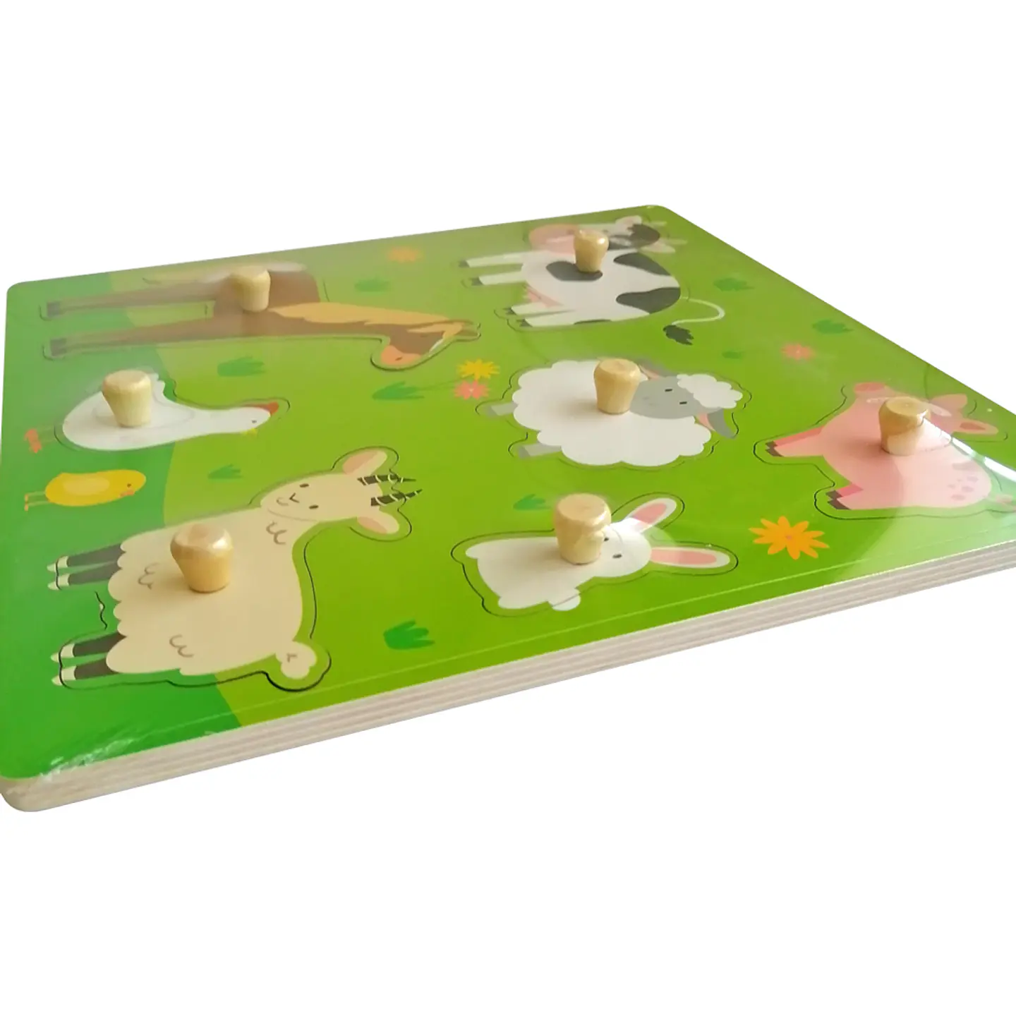 Puzzle Encaje Tarugo Animales 2