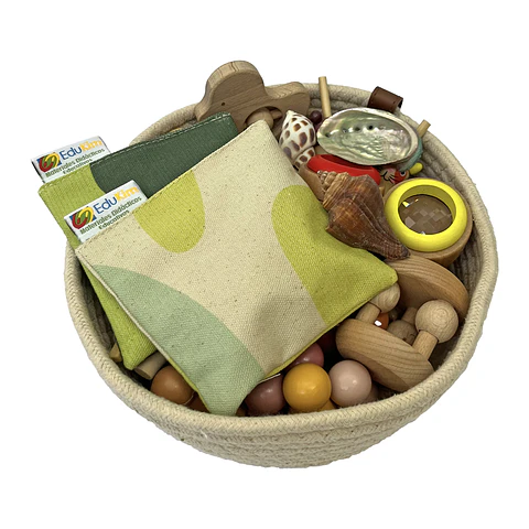 Canasto del Tesoro Montessori 40Pcs