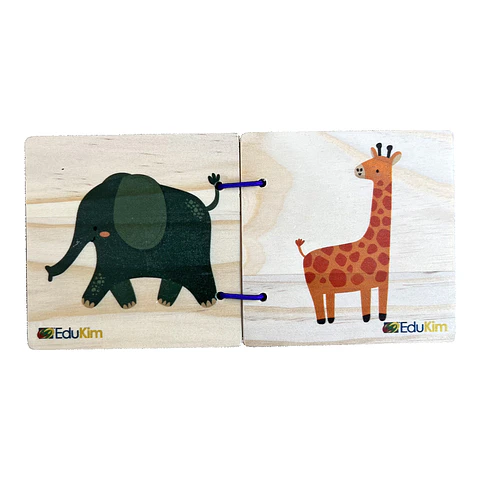 Libro de Madera Animales