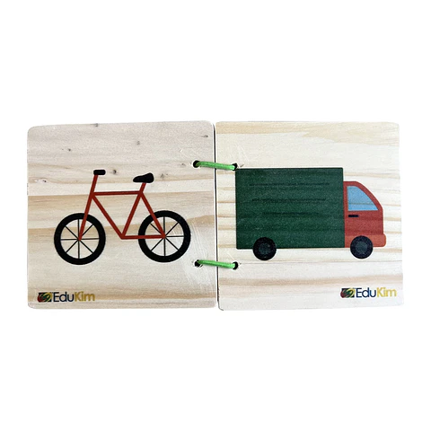 Libro de Madera Medios de Transportes