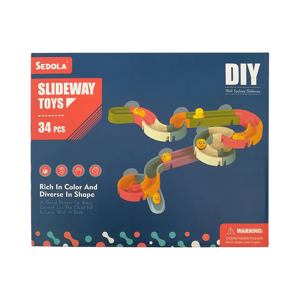 Tobogán Armable Patitos 34 Pcs 1