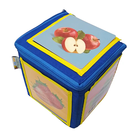 Cubo de Tela 20x20 más Set de Láminas
