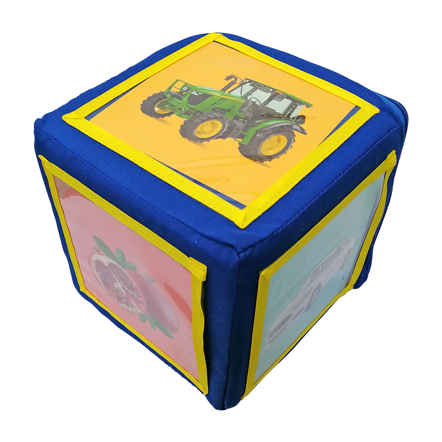 Cubo de Tela 20x20 más Set de Láminas 3
