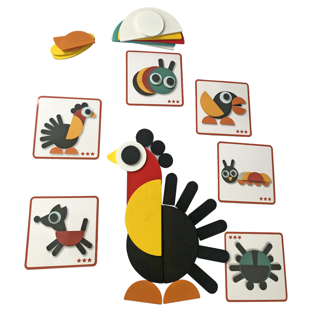 Puzzle Formas Diferentes