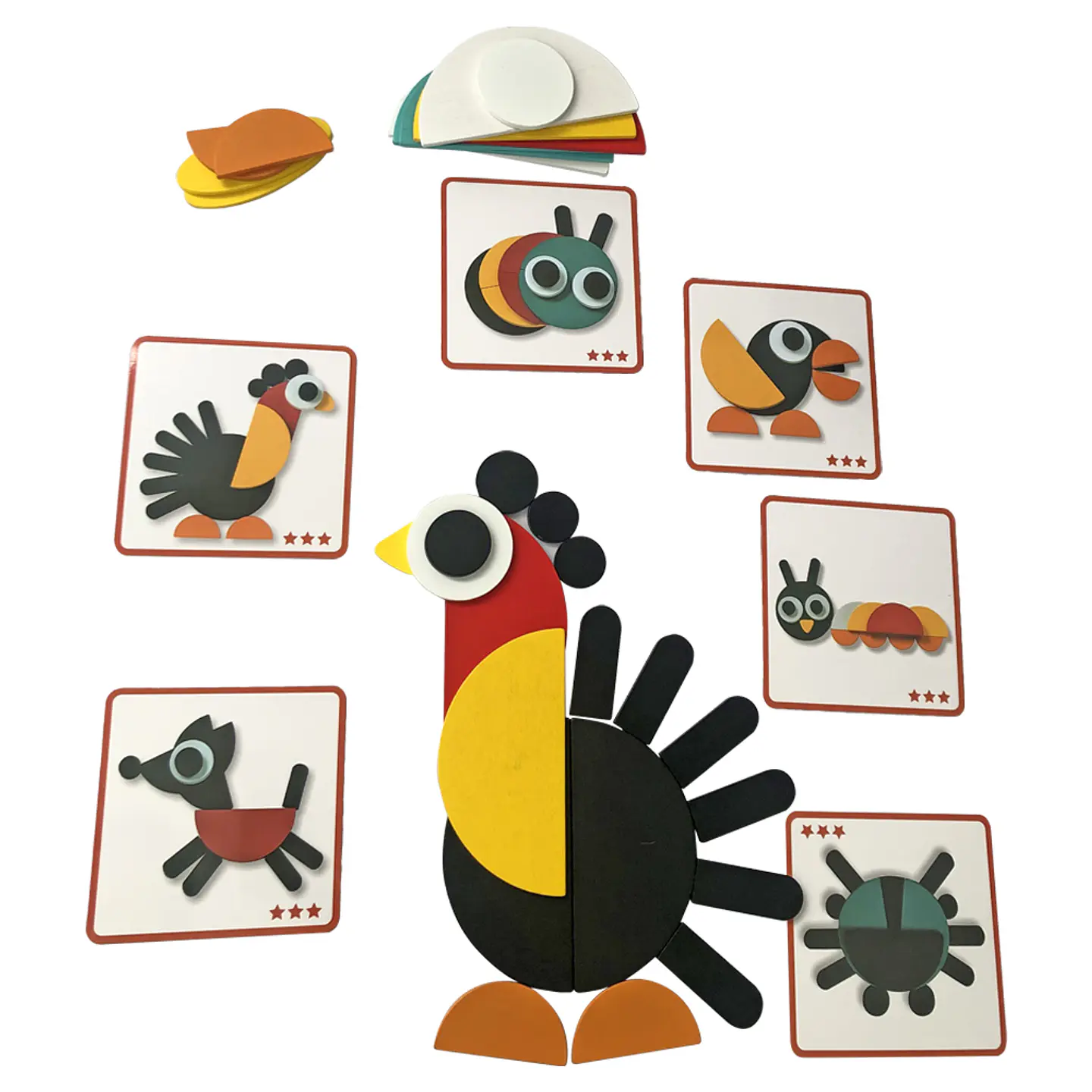 Puzzle Formas Diferentes 1