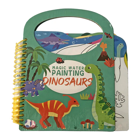 Libro Mágico de Agua en Inglés - Dinosaurs 