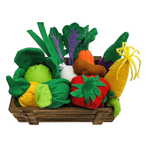 Verduras Realistas Montessori