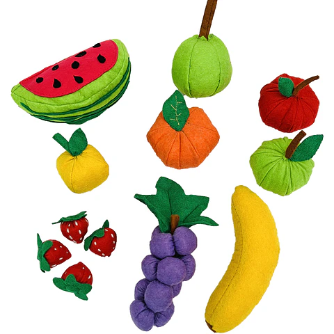 Frutas Realistas Montessori