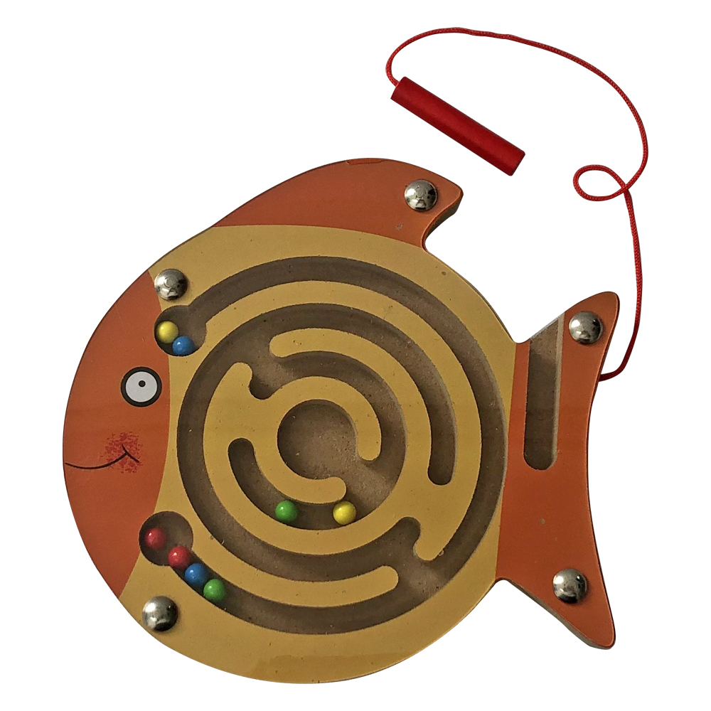 Laberinto magnetico pez