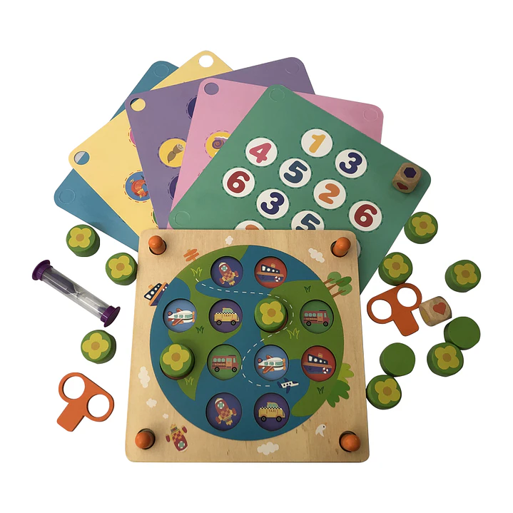 Juego de Memoria 2 en 1 - Ojo de Lince  1