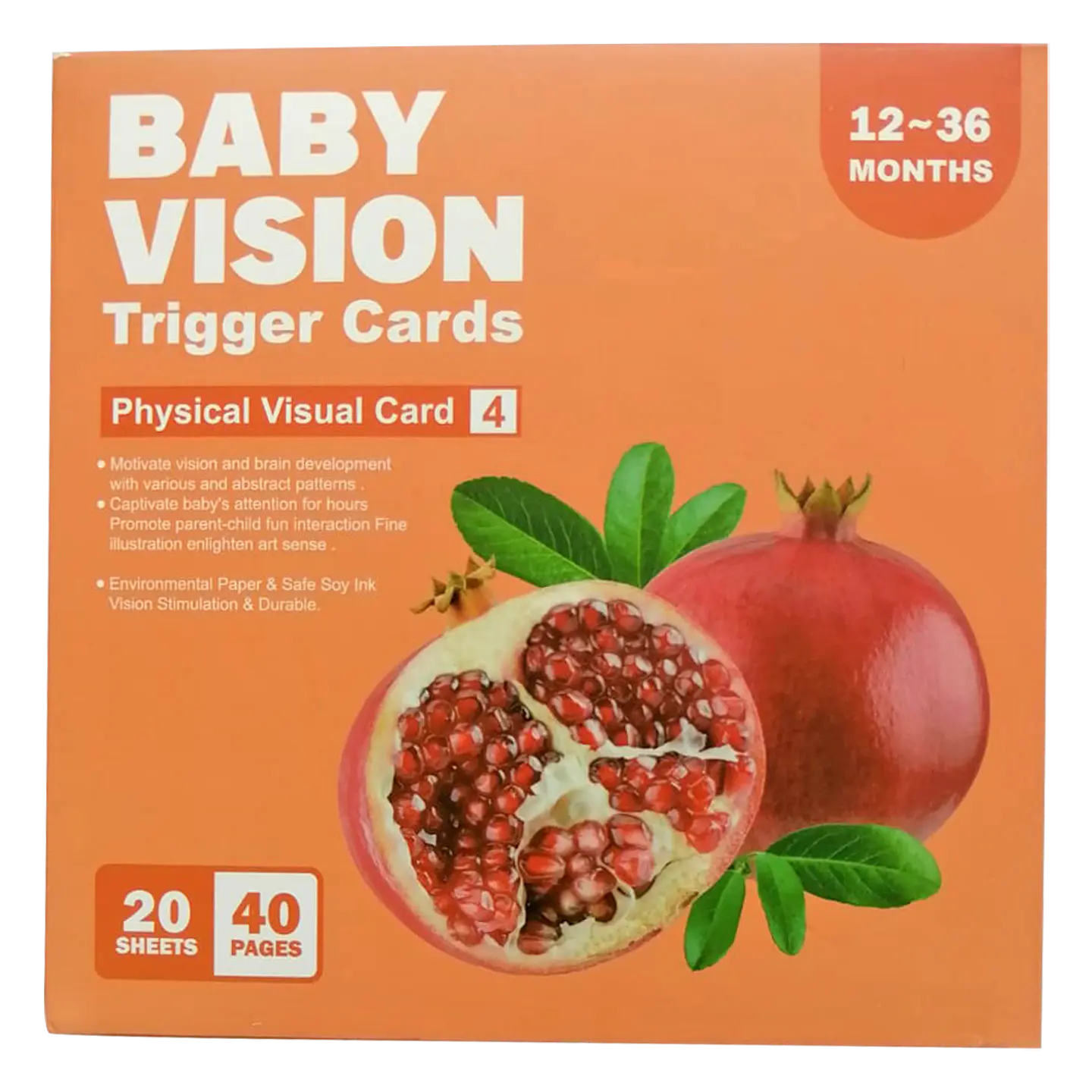 Tarjetas de Estimulación Visual 20 pcs 2