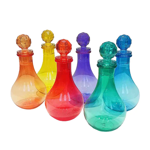 Botellas Pociones Traslúcidas