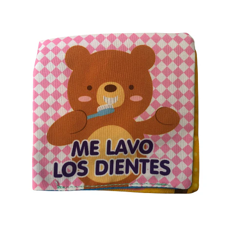 Libro Sensorial De Tela Hábitos