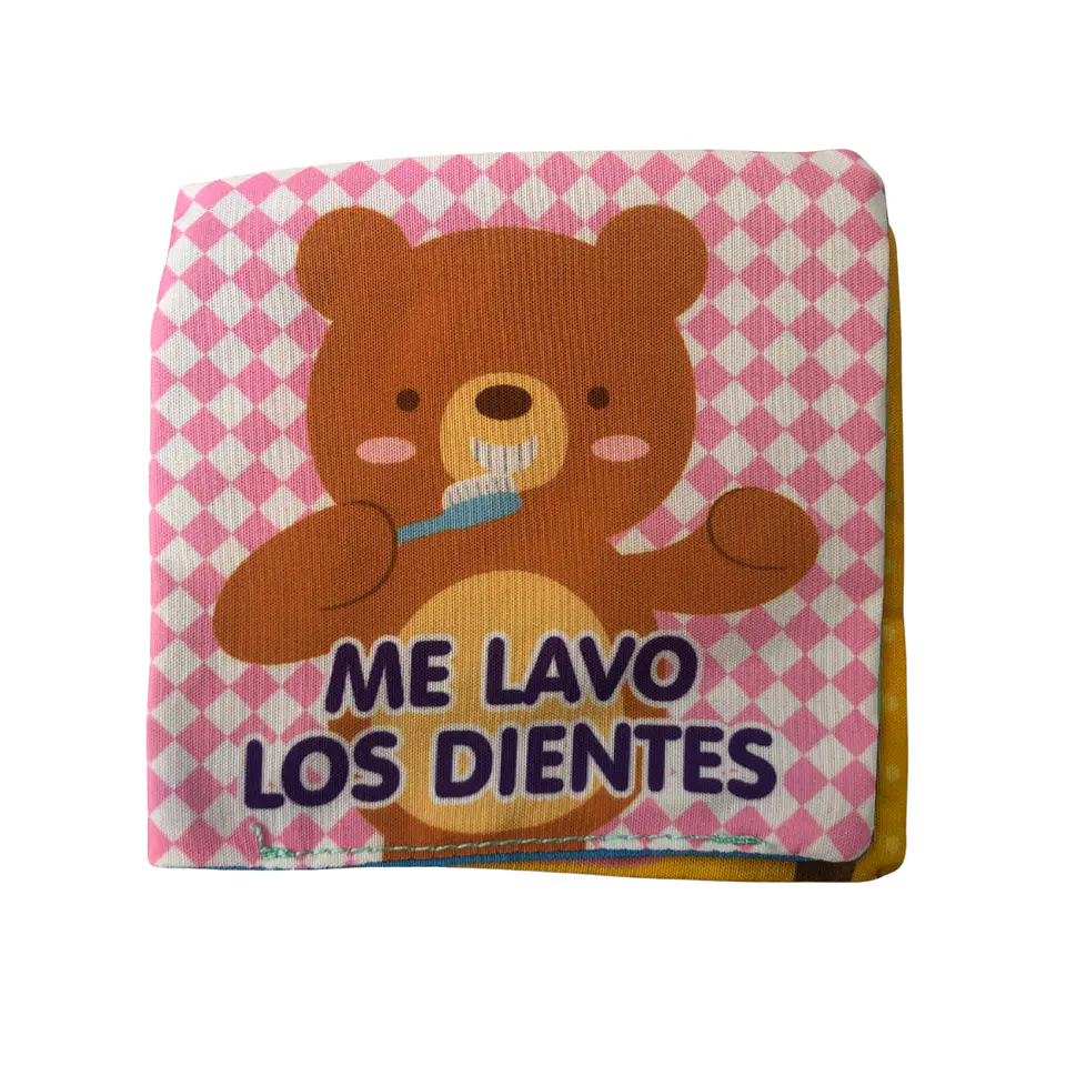 Libro Sensorial De Tela Hábitos 1