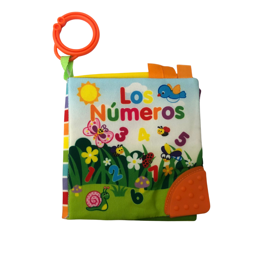 Libro Sensorial Tela 14Cm Numeros