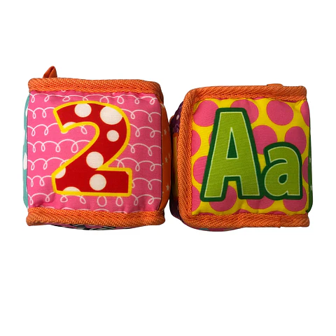 Set De 2 Tubos Sensoriales Letras Y Números