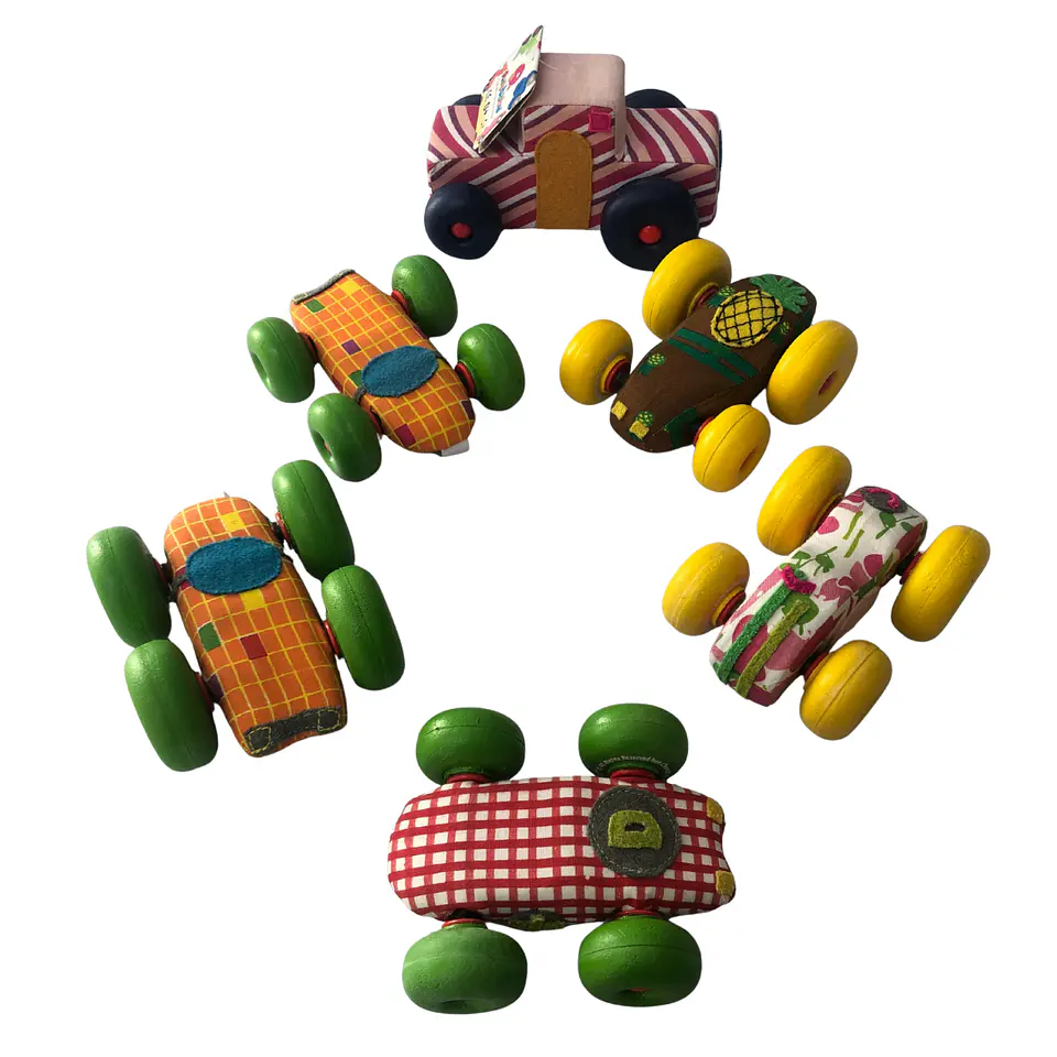 Set De 6 Autitos Hippies 1