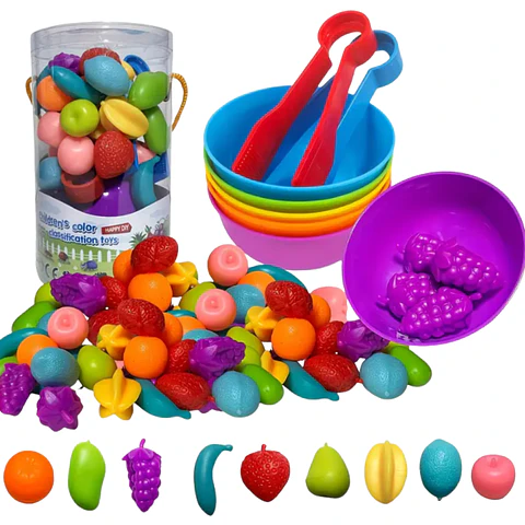 Juego de Clasificación Frutas