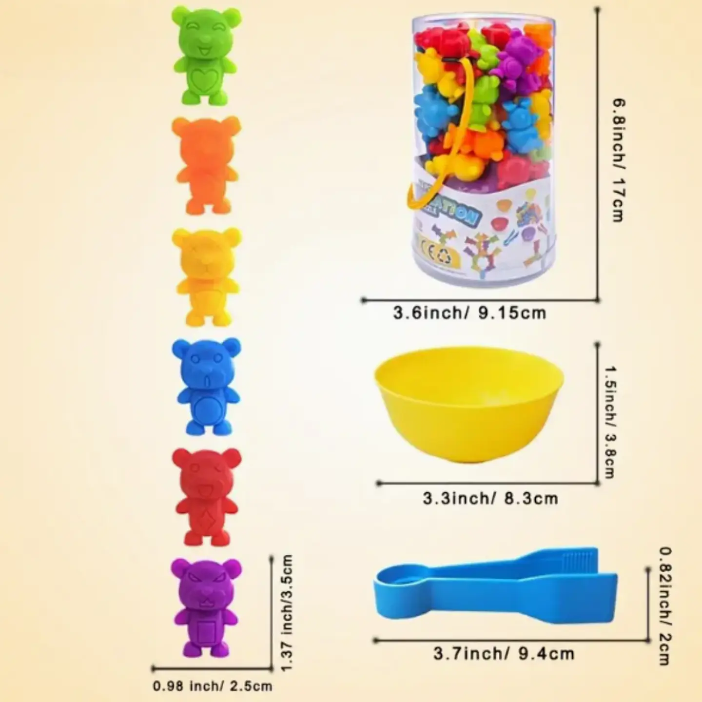 Juego de Clasificación Ositos 2