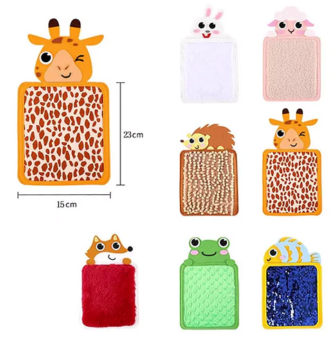 Paneles de Animales con Texturas 
